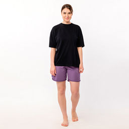 RODOS Шорты женские М-254 Тёмная сирень