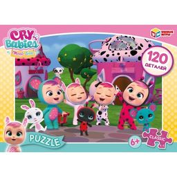Puzzle 120 элементов "Cry babies" (ш/к24229, 339057, "Умные игры")