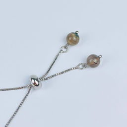 Браслет регулируемый с ботсванским Агатом - Радуга самоцветов фото 3