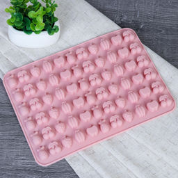 Форма силиконовая для конфет и мармелада 54 ячеейки / HL-137 / уп 300/ 20,7*15*1 см/0,065 - ГалеонТрейд фото 2