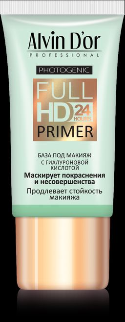 Alvin Dor SP-03 База под макияж Full Hd primer 24hours (зелёная) 25мл
