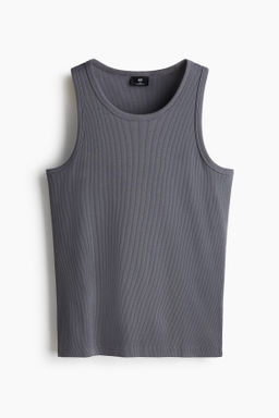 Camiseta sin mangas en canal? Slim Fit - H&m фото 2