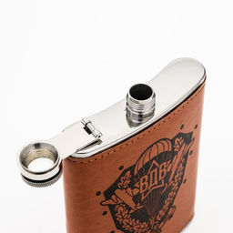 Фляжка ВДВ, нержавеющая сталь, 270 мл, 9 oz