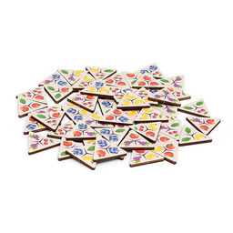 Игра "Фруктовое тримино" (треугольное домино)