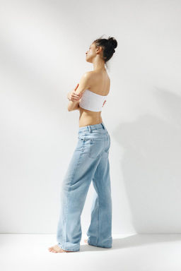 TRF CURVE HIGH-WAIST JEANS - Zara фото 4