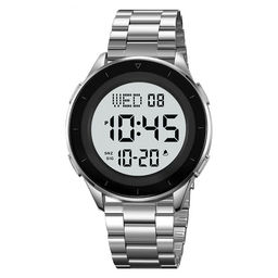 Часы наручные Skmei мужские электронные спортивные 2167silver-white