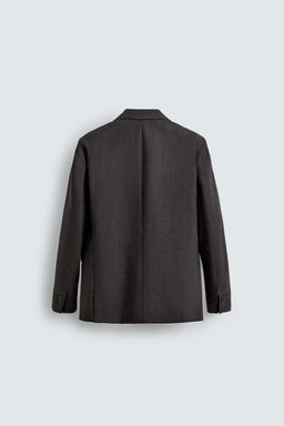 LIMITED EDITION 100% WOOL SUIT BLAZER - Zara фото 8