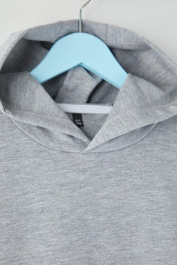 Siyah-Gri 2li Pamuklu Regular Basic Erkek Cocuk Orme Sweatshirt TKDAW26SW00055 - Trendyolmilla фото 8