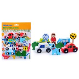 Набор машин Дорожное движение со знаками