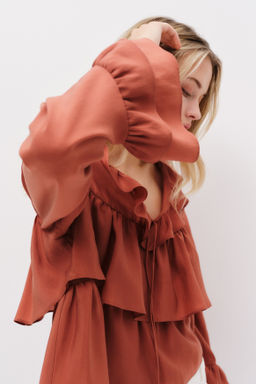 Blusa de volantes - H&m фото 4