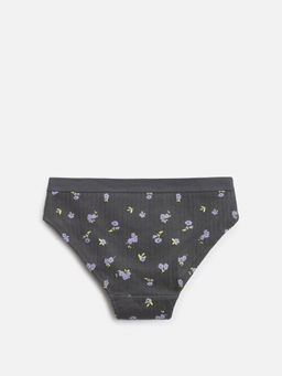 ACOOLA / Трусы детские для девочек Vinograd_br серый принт  фото 2