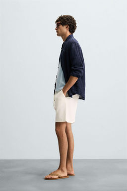 TEXTURE JOGGER BERMUDA SHORTS - Zara фото 14