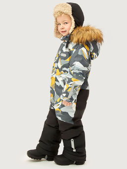 Комбинезон 8з0926 графит/черный