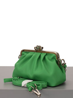 LACCOMA сумка Илария-ЛЦ802-зеленый эко кожа хлопок