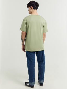 Футболка мужская в зеленом цвете зеленый чай 111877 - Mark formelle фото 4