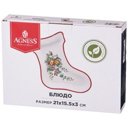 БЛЮДО 21*15,5*3 СМ. - Lefard фото 2