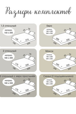 Комплект постельного белья поплин "Лагуна" (на молнии)