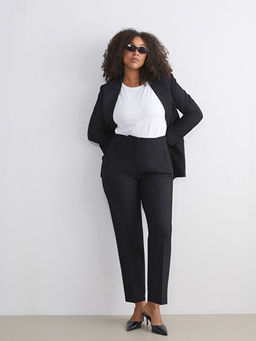 Y?ksek Bel Standart Fit Kad?n Pantolon