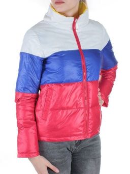 9023 WHITE/BLUE/RED Куртка демисезонная ZJW