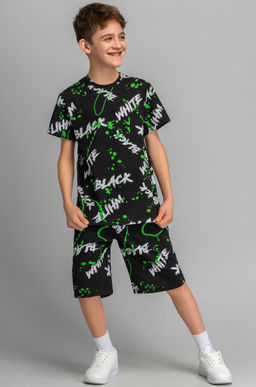 Хлопковый костюм для мальчика Happyfox