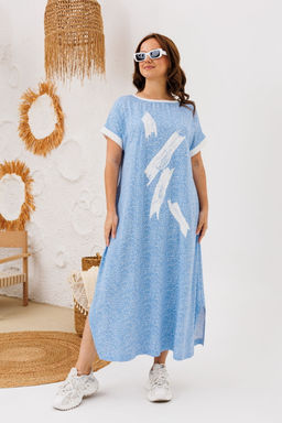 Платье INVITE 4067 голубой