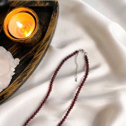 Колье из Граната (Пироп) 42 см +