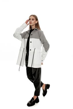 Жакет AURA 2059-170 белый с черным