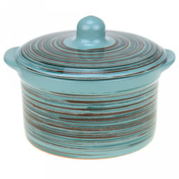 Кастрюля керамическая "№2" 1л, д15см "Скандинавия", h13см, в коробке (Россия)