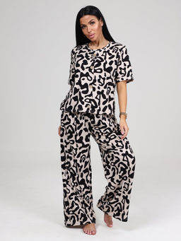 457 Домашний костюм (брюки) (Бежевый)