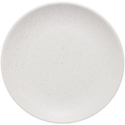 Тарелка керамическая обеденная "Perfetto" 23,5см, белая