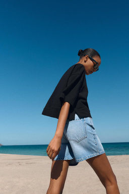 CROPPED T-SHIRT - Zara фото 19