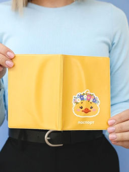ОБЛОЖКА ДЛЯ ПАСПОРТА Dear duck, плотность 560 мкм