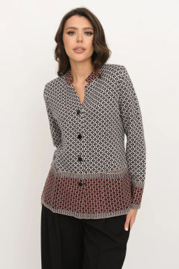 ЗЛАТА Жакет М 3158/терракот