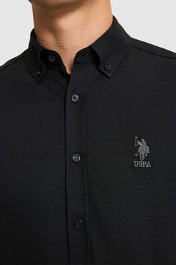 Erkek Siyah Uzun Kollu Basic G_mlek - U.s. polo assn фото 6