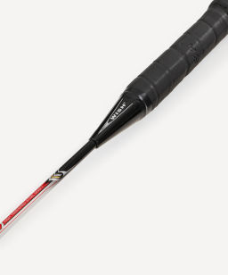 Набор для бадминтона Wish Steeltec 9 (2 ракетки), белый/красный  фото 6