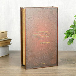 Шкатулка книга-сейф «История моего успеха», дерево, 21×13.5×5