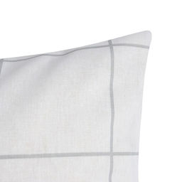 Наволочка Этель Клетка, 50х70 см, цвет белый, 100% хлопок, бязь  фото 2