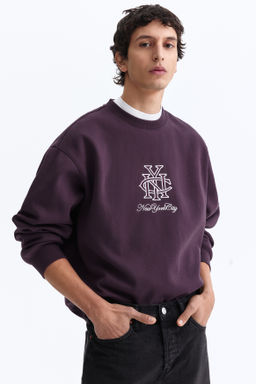 Sudadera estampada Loose Fit - H&m фото 4
