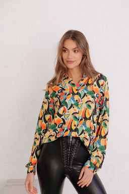 11188 Рубашка с ярким принтом - Martichelli фото 6