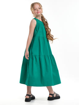 Платье Boho для девочки подростка UD 5169 изумрудный - Mini maxi фото 9