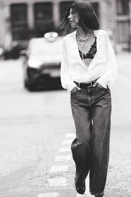 Z1975 WIDE-LEG HIGH-WAIST FULL LENGTH JEANS - Zara фото 2