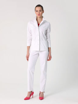 25219 Жакет белый