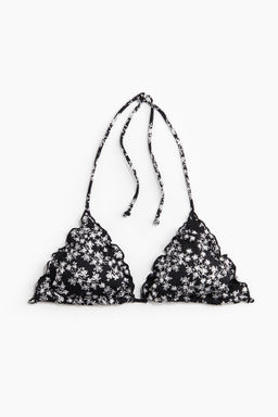 Top de bikini triangular con relleno - H&m фото 2