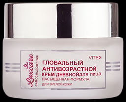LUX CARE Глобальный антивозр.крем дневной д/лица насыщенная формула д/зрелой кожи, 45 мл