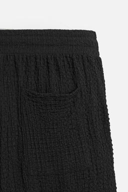 JACQUARD TEXTURED TROUSERS - Zara фото 10