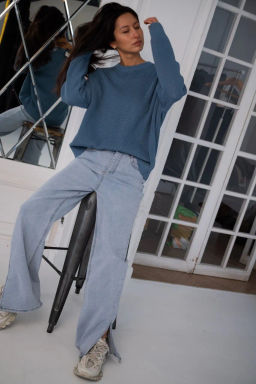 Джемпер ДЖв 1040-48 Джинс