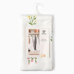 Полотенце Этель. Цветочек, 40?70 см, саржа 190 г/м?, 100% хлопок