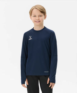 Джемпер тренировочный JOGEL DIVISION PerFormDRY Pro Training Top, темно-синий, детский  фото 5