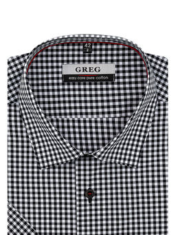 Сорочка мужская короткий рукав GREG 135/201/051/Z/1p
