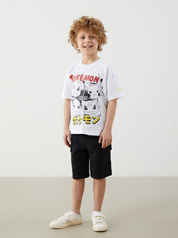 Pokemon Bask?l? Erkek ?ocuk Ti??rt ve ?ort 2li